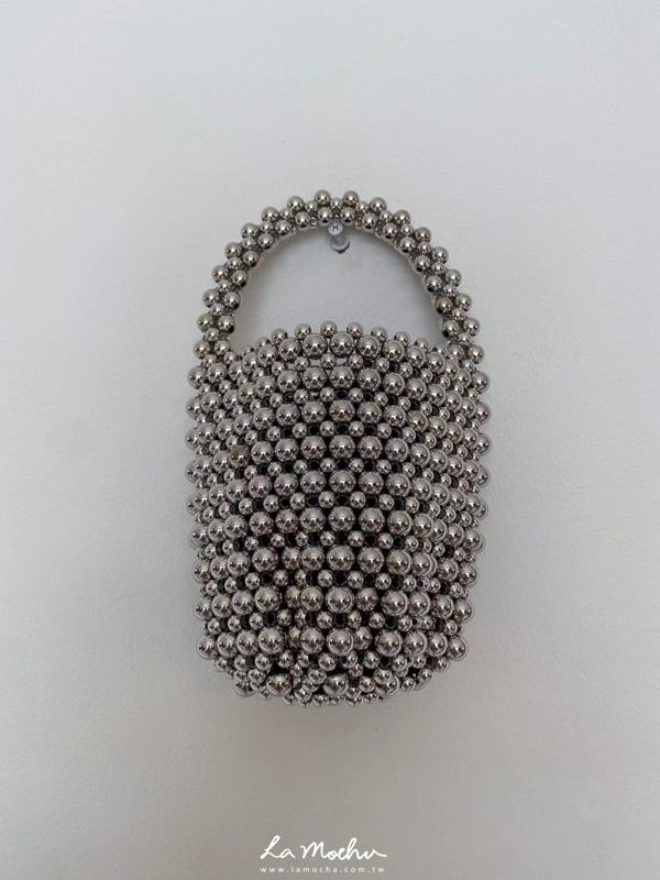 珍珠手提水桶包
